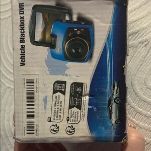 Vehicle Blackbox DVR On-Dash Camera - Blue